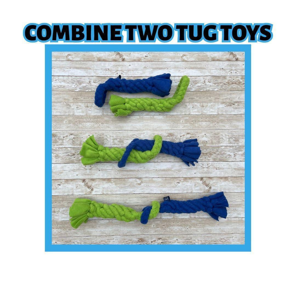 Interactive Dog Tug & Treat Toy – Orange