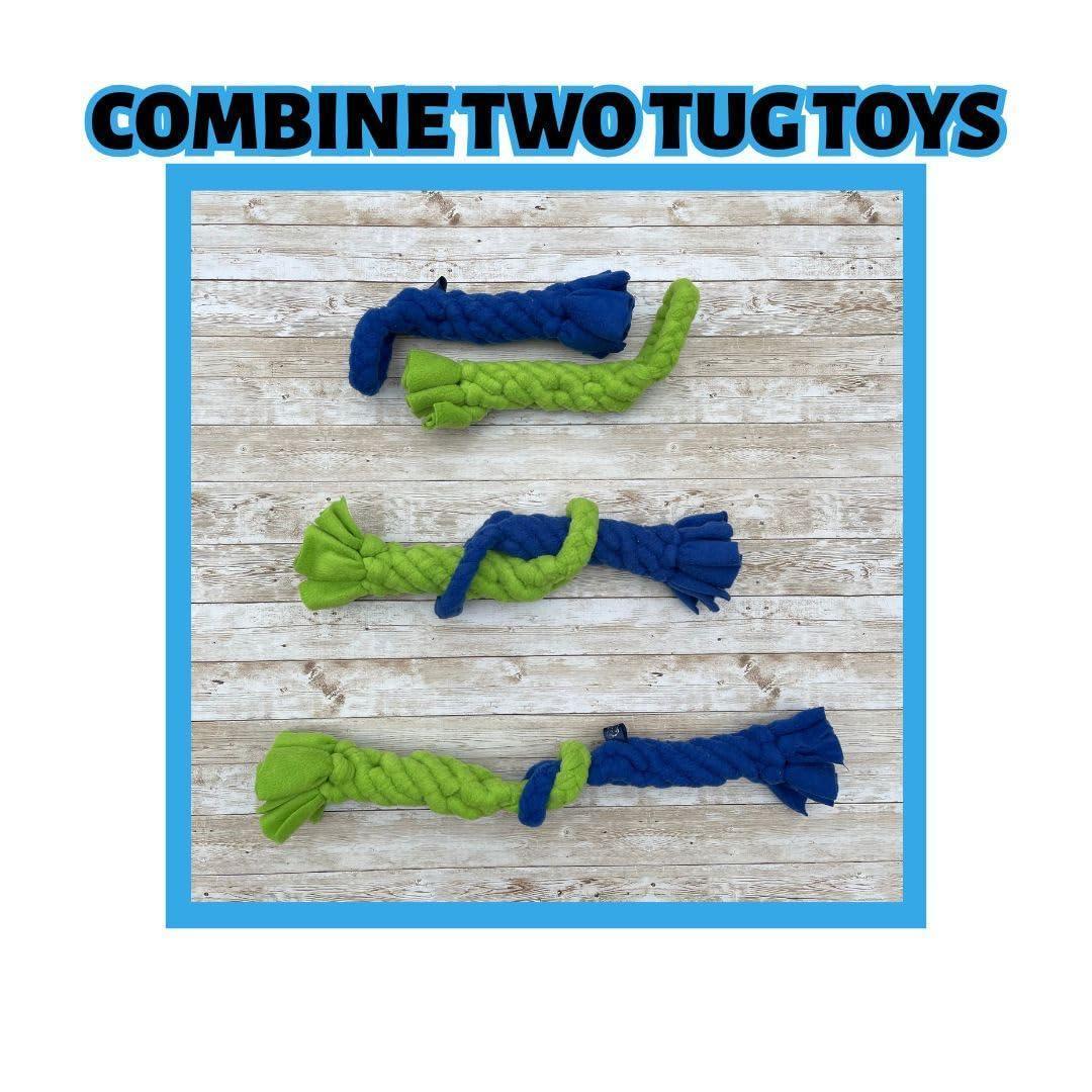 Interactive Dog Tug & Treat Toy – Orange