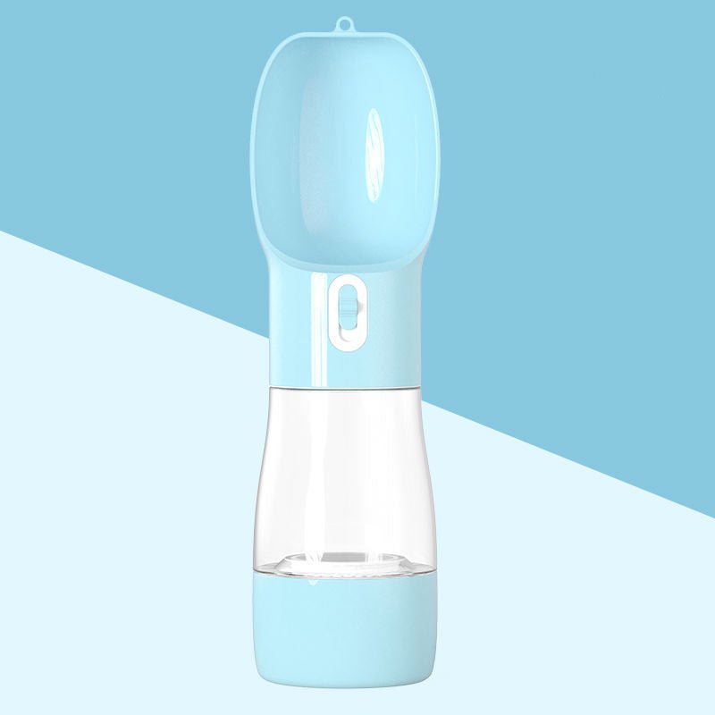 2-in-1 Dog Travel Water & Food Bottle