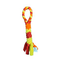 Interactive Dog Tug & Treat Toy – Orange