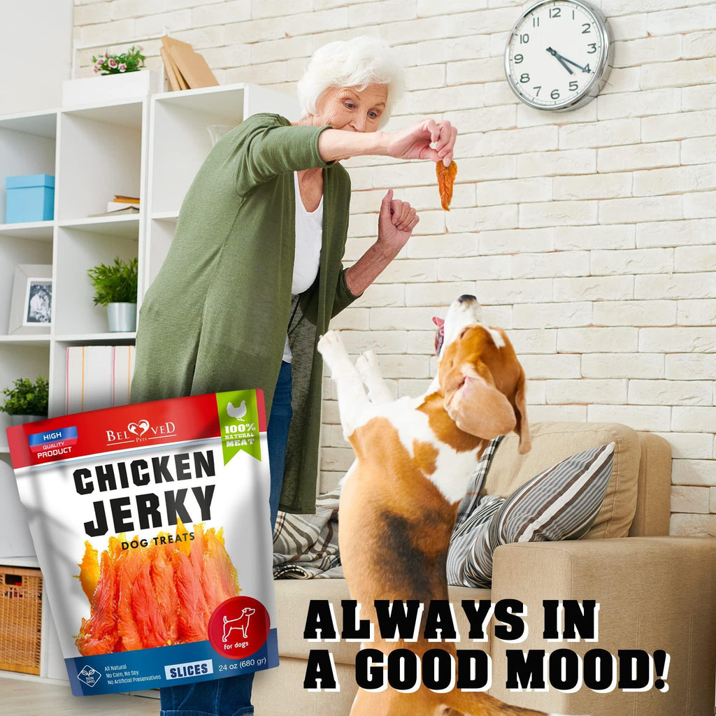Grain-Free Chicken Jerky Dog Treats, 1.5 lb