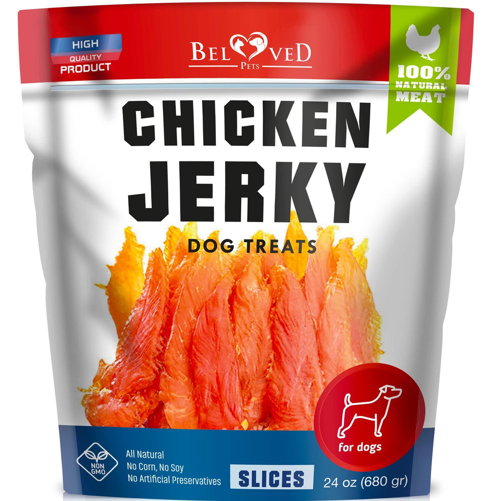 Grain-Free Chicken Jerky Dog Treats, 1.5 lb